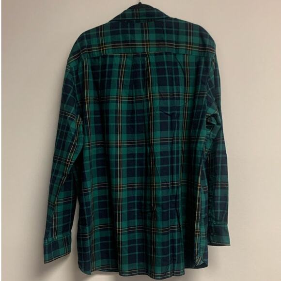 The North Face Men's 2XL Hayden Pass Long Sleeve Plaid Shirt, Green - Picture 4 of 7